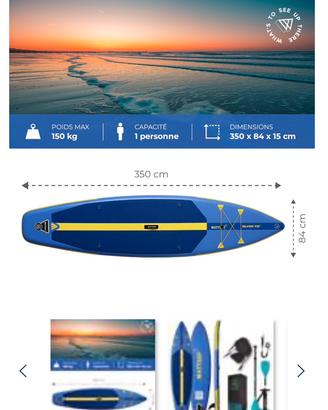 Tavola da SUP gonfiabile WATTSUP