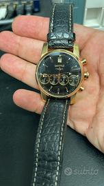 Eberhard Chrono 4 in oro quadrante nero