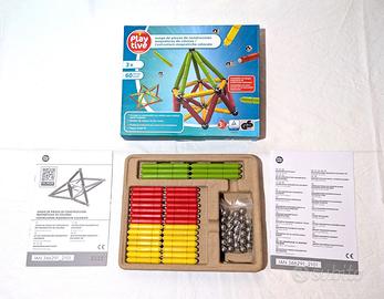 Costruzioni magnetiche Playtive 60 pezzi