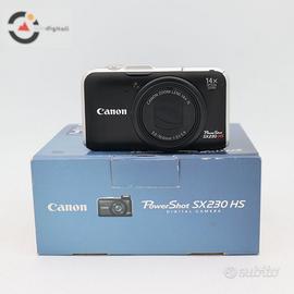 Canon PowerShot SX230 HS Nero Pari al nuovo
