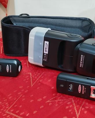 Flash Neewer per Canon + trigger