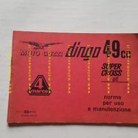 Moto Guzzi Dingo 50 4V GT Cross SS '68 manuale uso