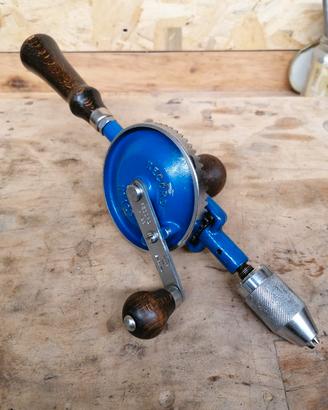 Trapano Vintage Record N. 123 Egg-beater drill