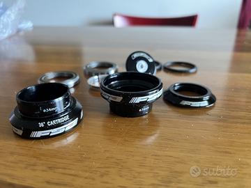 Serie sterzo FSA + spessori in carbonio