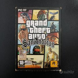 GTA san Andreas PC completo di mappa raro 