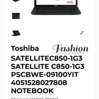 Portatile toshiba satellite c850-1g3