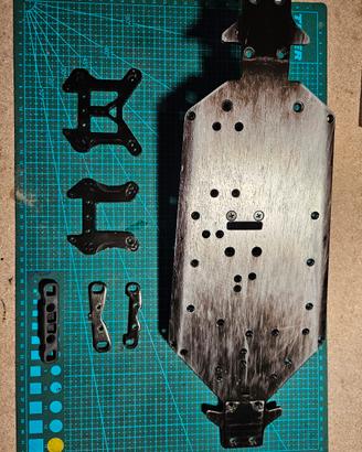 Componenti kyosho mp10e rtr Telaio piastre 