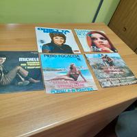 LOTTO DI 5 DISCHI IN VINILE ANNI 60 ORIGINALI 