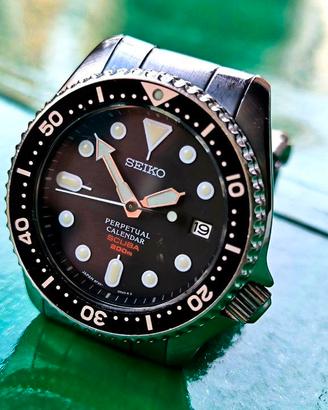 Seiko SBCM023 8F35-00A0 Perpetual JDM Cassa Slim S