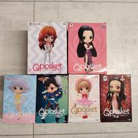 6 Figure Banpresto Qposket - NUOVE SIGILLATE 