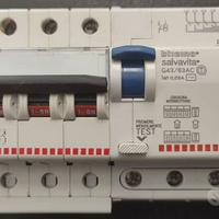 Salvavita G44/63AC + Magnetotermico C40 F84/40 4P