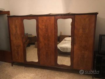 mobili e armadio, settimino vintage