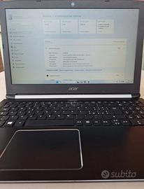 Notebook Acer Aspire Intel i5, RAM 6GB, SSD 256