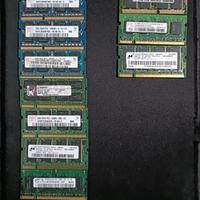 Varie RAM per laptop