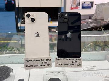 Apple iPhone 14 128GB - BATTERIA 100%
