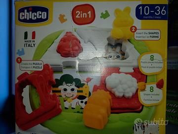Chicco Play House & Farm puzzle 2 in 1