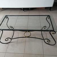 Tavolino in ferro battuto