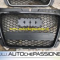 Griglia calandra Audi A3 8P 08 12 RS3 look nera