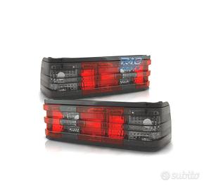 FANALI MERCEDES 190 W201 82-93 ROSSO AFFUMICATO