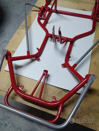 telaio scocca Kalì Kart 50 epoca, volante e sedile