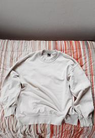 Felpa bianca XL H&M
