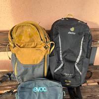 2 zaini + marsupio