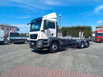 Man TGS 26.320 6X2 EURO6 TELAIO CASSE MOBILI BDF