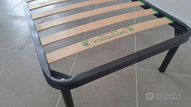 Rete letto singolo doghe legno