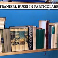 32 romanzi stranieri, in particolare russi