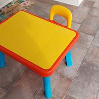 Tavolo multigioco Androni con sedia