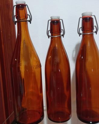 Bottiglie birra vuote da collezione