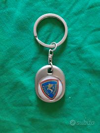 Portachiavi Polizia Stradale con porta gettone