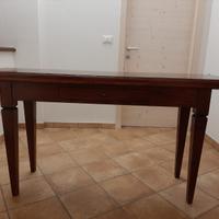 Tavolo consolle con cassetto