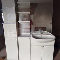 MOBILE BAGNO con lavandino e specchio (consolle)