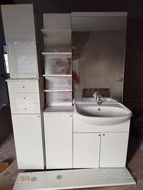 MOBILE BAGNO con lavandino e specchio (consolle)