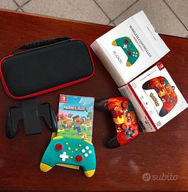 Accessori Nintendo Switch e Minecraft NUOVO