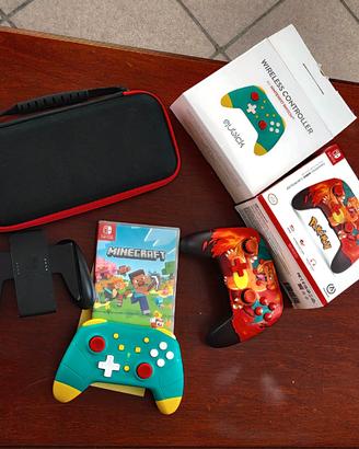 Accessori Nintendo Switch e Minecraft NUOVO
