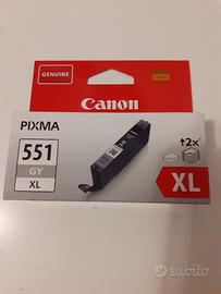 Canon CLI-551XL GY Formato XL color Grigio