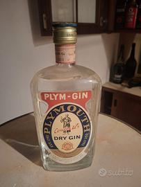 Bottiglia vintage Plymouth dry gin Plym - Gin