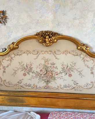 testiera letto barocca