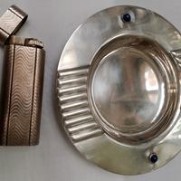 Posacenere più accendino Cartier 