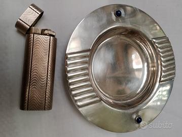 Posacenere più accendino Cartier 