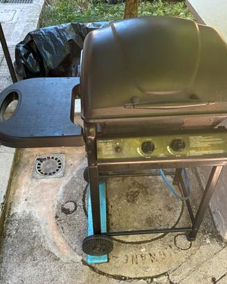 Barbecue a gas a 2 bruciatori