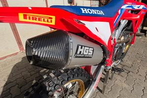 Scarico honda crf 450