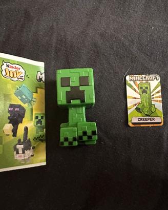 Creeper Minecraft x Kinder Joy