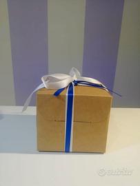 144 scatole per bomboniere in carta