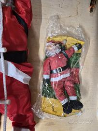 Pupazzetto Babbo Natale con vela planante