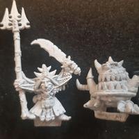 Skarsnik Gobbla Goblin Metallo Warhammer fantasy