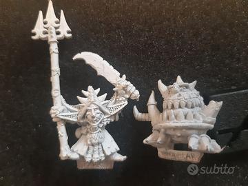 Skarsnik Gobbla Goblin Metallo Warhammer fantasy
