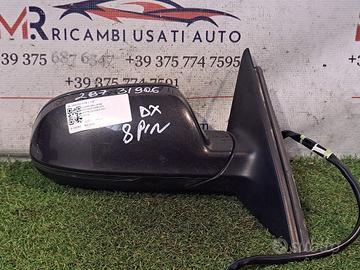 SPECCHIO SPECCHIETTO RETROVISORE DESTRO DX AUDI A4